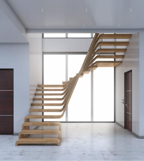 MX-Visualisation - Private House-Staircase